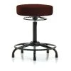 Blue Ridge Ergonomics Bench Stool, Hi, Vinyl, RT, Glides, Burg -Kitchen & Dining Furniture Sales Store Z0tx9wjcpIx