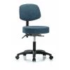 Blue Ridge Ergonomics Desk Stool, Fabric, Bk, Casters, Blu 2 Blue Ridge Ergonomics Desk Stool, Fabric, Bk, Casters, Blu -Kitchen & Dining Furniture Sales Store Z0txBzhcpIx
