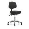 Blue Ridge Ergonomics Desk Stool, Vin, Chrome, Tilt, Glides, BLK 1 Blue Ridge Ergonomics Desk Stool, Vin, Chrome, Tilt, Glides, BLK -Kitchen & Dining Furniture Sales Store Z0txF ncpIx