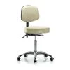 Blue Ridge Ergonomics Ben Stool, Med, Vinyl, Bk, Cast, Wht -Kitchen & Dining Furniture Sales Store Z0txHwjcpIx