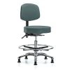 Blue Ridge Ergonomics Ben Stool, Med, Vin, Bk Chrome, CF, Gld, Blu -Kitchen & Dining Furniture Sales Store Z0txKykcpIx
