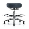Blue Ridge Ergonomics Bench Stool, Med, Vin, Chrm, CF, Glides, Nav -Kitchen & Dining Furniture Sales Store Z0tx tncpIx