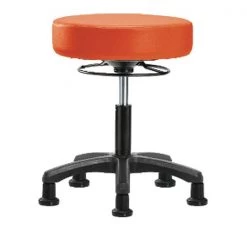Blue Ridge Ergonomics Desk Mini-Stools, Vinyl, Glides, Org