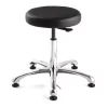 Bevco Black Vinyl ESD Stool, 22-32" Seat Height