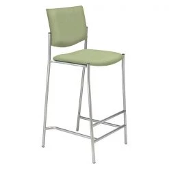 Kfi Stool, Vinyl Back, Sage