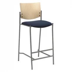 Kfi Stool, Ntrl Back, Fabrc Seat, Crocus