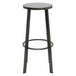 Kfi Barstool, 30", Steel Seat