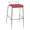 Kfi Low Back Barstool, White/Lipstick -Kitchen & Dining Furniture Sales Store Z0xu vocpIx