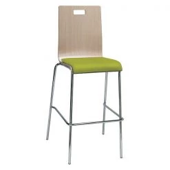 Kfi Barstool, Natural/Avocado