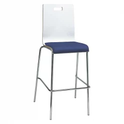 Kfi Barstool, White/Crocus