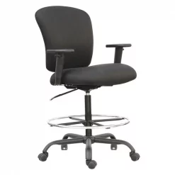 Alera Big and Tall Stool, Black