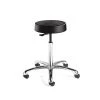Bevco Soft Poly Backless Stool, 16-21" St Ht., Black, Casters -Kitchen & Dining Furniture Sales Store Z1t67xjcpEx