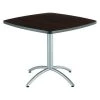 Cafeworks Square CafÃ©Worksâ„¢ Table, Walnut - 42" Square x 29"H, 42" W, 42" L, 29" H, Laminated Melamine Top -Kitchen & Dining Furniture Sales Store Z1tIDulcpEx
