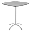 Cafeworks Square CafÃ©Worksâ„¢ Table, Gray - 42" Square x 29"H, 42" W, 42" L, 42" H, Laminated Melamine Top -Kitchen & Dining Furniture Sales Store Z1tIDuncpEx