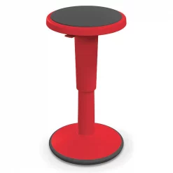 Mooreco Grow Stool, Height Adjustable, Tall, Red