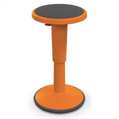 Mooreco Grow Stool, Height Adjustable, Shrt, Orange