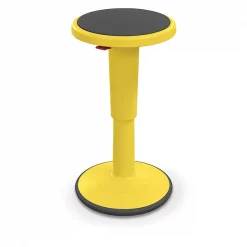 Mooreco Grow Stool, Height Adjustable, Shrt, Yellow