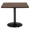 Square KFI Mode 42" Square Breakroom Table with Studio Teak Top, Round Black Base, Counter Height 1 Square KFI Mode 42" Square Breakroom Table with Studio Teak Top, Round Black Base, Counter Height -Kitchen & Dining Furniture Sales Store Z2uu9 hcpIx