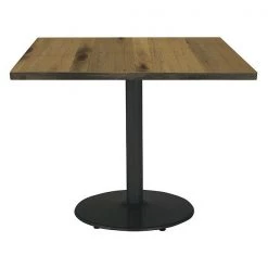 Kfi Square 42 W, 42 L, 29 H, Wood Top, Natural