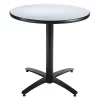 Kfi Round Bistro Table, Grey Nebula, 42"Dx29"H, 42" (Table Top), 30 x 30" (Base), 3" Dia. (Column) W -Kitchen & Dining Furniture Sales Store Z2uu9 icpIx