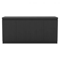 Manhattan Comfort Viennese Sideboard, Black