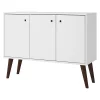 Manhattan Comfort Buffet Stand, White, 35.43" -Kitchen & Dining Furniture Sales Store Z2uuK hcpEx