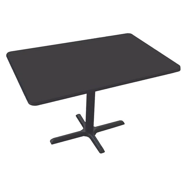 Correll, Inc. Square Café Bistro and Breakroom Pedestal Table, 42" W, 42" L, 29" H, High Pressure Laminate Top 3 Correll, Inc. Square Café Bistro and Breakroom Pedestal Table, 42" W, 42" L, 29" H, High Pressure Laminate Top
