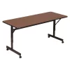 Correll, Inc. Deluxe Adjustable Height Flip Top Training Table, 24" W, 60" L, High Pressure Laminate Top -Kitchen & Dining Furniture Sales Store Z2w6B mcpEx