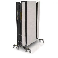 Palmer Hamilton Rectangle Folding Bench Table, 145 in W, 27 in H, White Nebula -Kitchen & Dining Furniture Sales Store Z3oEBukcpEx