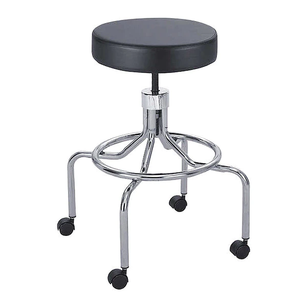 Safco Lab Stool, High Base with Screw Lift 3 Safco Lab Stool, High Base with Screw Lift