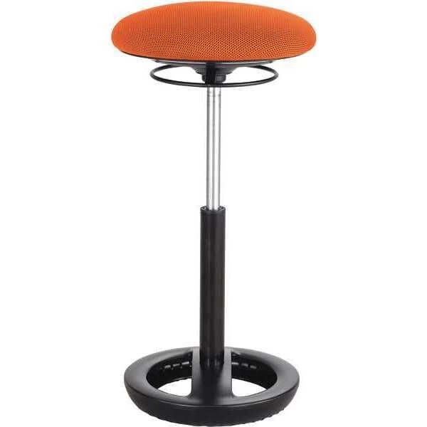 Safco Chair, Extended-Height, Orange 3 Safco Chair, Extended-Height, Orange