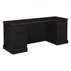 Hon Kneespace Credenza, 72w x 24d x 29-1/2h, Mahogany