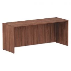 Alera Valencia Credenza Shell, 70 7/8" x 23 5/8" x 29 5/8", Modern Walnut