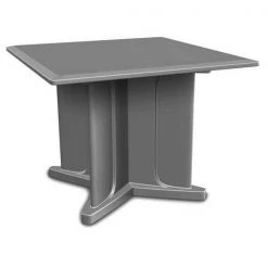 Square Endurance Table 42" Square Gray, 42 in W, 42 in L, 29 in H
