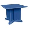 Square Endurance Table 42" Square Slate Blue, 42 in W, 42 in L, 29 in H
