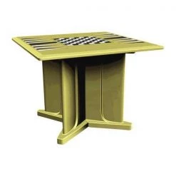 Square Endurance Table 42" Square Sand Game Top, 42 in W, 42 in L, 29 in H