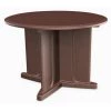Round Endurance Table 48" Round Brown, 48 in W, 48 in L, 29 in H -Kitchen & Dining Furniture Sales Store Z4wu1tmcpEx