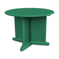 Round Endurance Table 48" Round Green, 48 in W, 48 in L, 29 in H