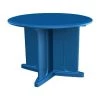 Round Endurance Table 48" Round Slate Blue, 48 in W, 48 in L, 29 in H -Kitchen & Dining Furniture Sales Store Z4wu1uhcpEx