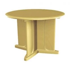 Round Endurance Table 42" Round Sand, 42 in W, 42 in L, 29 in H