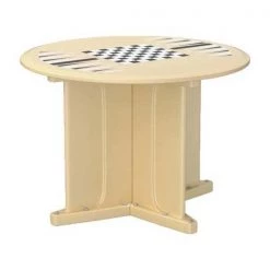 Round Endurance Table 42" Round Sand Game Top, 42 in W, 42 in L, 29 in H