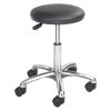 Safco Round Stool, Height Range 16" to 21", Polyurethane Black -Kitchen & Dining Furniture Sales Store Z66Ktzfo5o