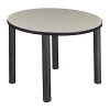 Kee Round Breakroom Table, 36" W, 29" H, Maple -Kitchen & Dining Furniture Sales Store Z oyJyhcpIx