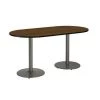 Kfi Racetrack RaceTrack Table, 72" W, 29" (Cafe Height) H, Laminate Top, Walnut -Kitchen & Dining Furniture Sales Store Z tsDvicpEx