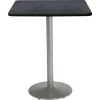 Kfi Square Bistro Table, 42" W, 42" (Bar Height) H, Laminate Top, Graphite Nebula 2 Kfi Square Bistro Table, 42" W, 42" (Bar Height) H, Laminate Top, Graphite Nebula -Kitchen & Dining Furniture Sales Store Z tsDvlcpEx 1
