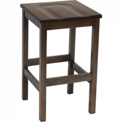 Kfi Bar Height Stool, Walnut