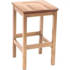 Kfi Bar Height Stool, Natural