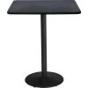 Square KFI 36" Square Breakroom Table with Graphite Nebula Top, Round Black Base, Bistro Height 2 Square KFI 36" Square Breakroom Table with Graphite Nebula Top, Round Black Base, Bistro Height -Kitchen & Dining Furniture Sales Store Z tsFvpcpEx