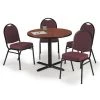 Kfi Round 42 W, 42 L, 29 H, Laminate Top, Mahogany -Kitchen & Dining Furniture Sales Store Z tsGxocpEx