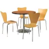 Kfi Round 36 W, 36 L, 29 H, Wood Top, Medium Oak -Kitchen & Dining Furniture Sales Store Z tsHtkcpEx